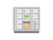 宅配ロッカーのアイコンの無料イラスト｜透過PNG・商用利用OK