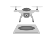 ドローンポートのアイコンの無料イラスト｜透過PNG・商用利用OK