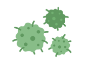 カビのアイコンの無料イラスト｜透過PNG・商用利用OK