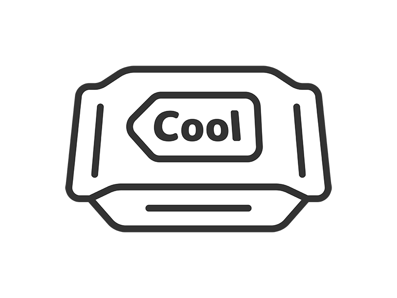 Free illustration of sweat sheet icon (line drawing)