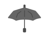 折りたたみ傘のアイコンの無料イラスト｜透過PNG・商用利用OK