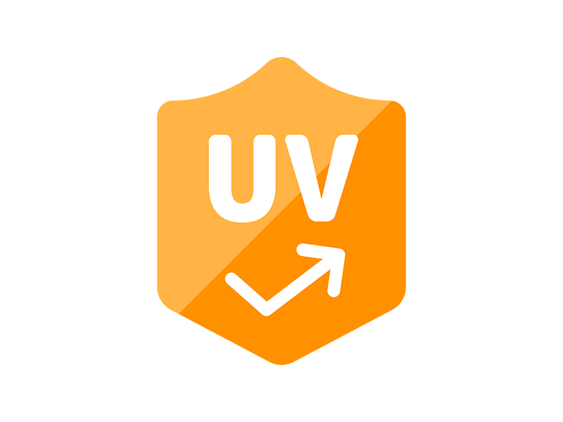 Free illustration of UV cut mark icon