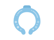 ネッククーラーのアイコンの無料イラスト｜透過PNG・商用利用OK