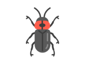 ホタルのアイコンの無料イラスト｜透過PNG・商用利用OK