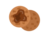 ソースせんべいのアイコンの無料イラスト｜透過PNG・商用利用OK
