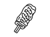 はしまきのアイコン（線画）の無料イラスト｜透過PNG・商用利用OK