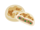 シャーピンの断面のアイコンの無料イラスト｜透過PNG・商用利用OK