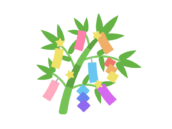七夕飾りのアイコンの無料イラスト｜透過PNG・商用利用OK