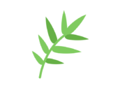 笹の葉のアイコンの無料イラスト｜透過PNG・商用利用OK