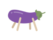 お盆の精霊牛のアイコンの無料イラスト｜透過PNG・商用利用OK