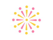 花火のアイコンの無料イラスト｜透過PNG・商用利用OK