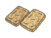 雷おこし（線画カラー）の無料イラスト｜透過PNG・商用利用OK