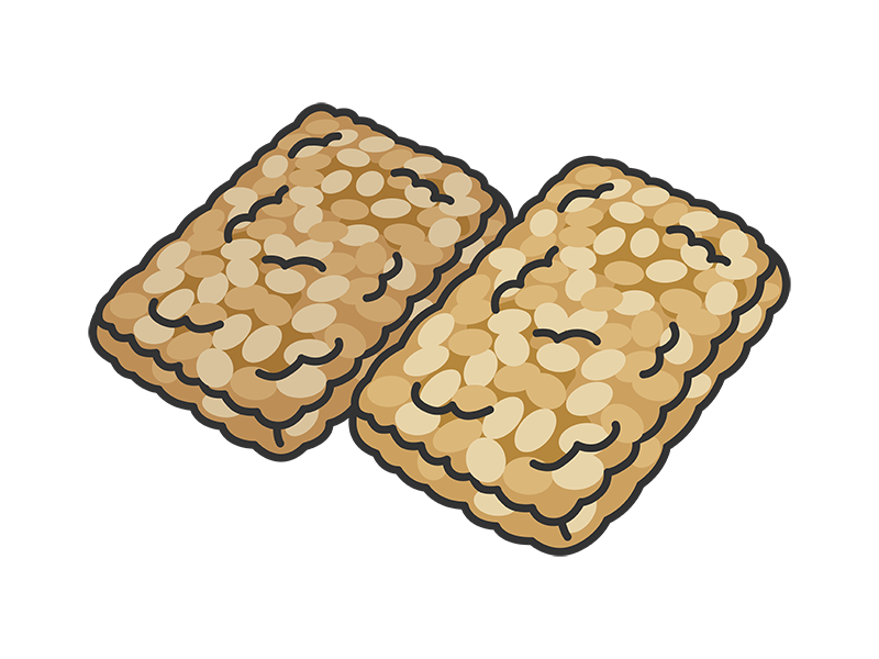 雷おこし（線画カラー）の無料イラスト｜透過PNG・商用利用OK